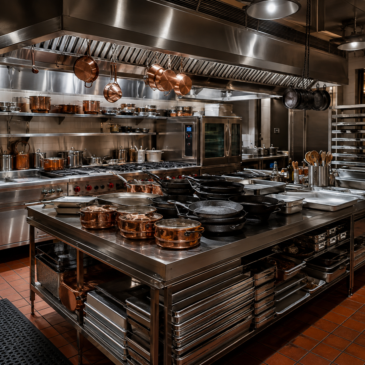 Materiali migliori per le attrezzature di cucina professionale: guida alla scelta